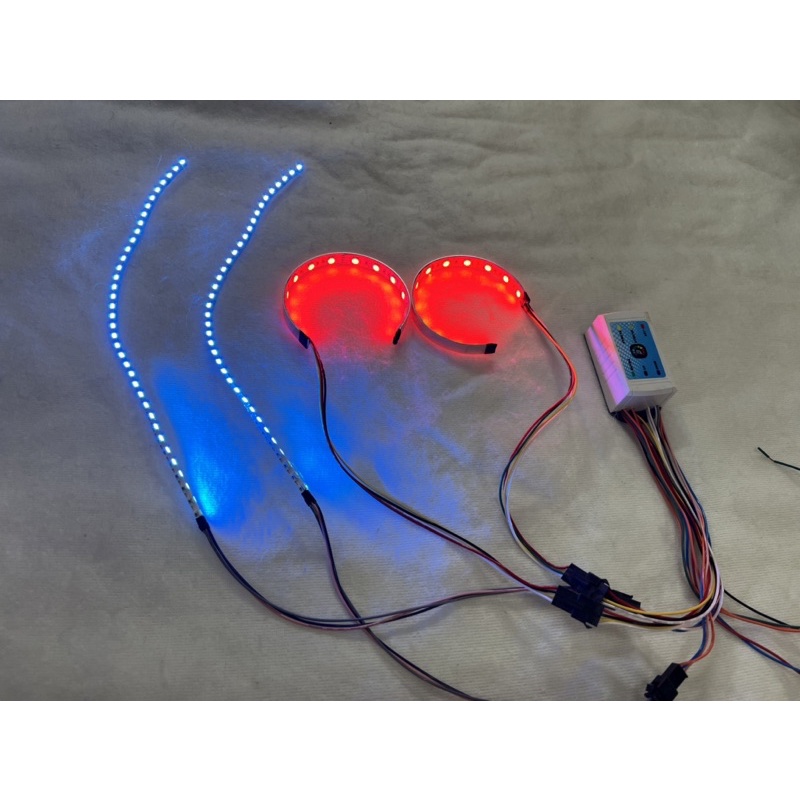 Bộ LED dây Hắt Ngang chỉnh app , dây Led nhỏ siêu sáng