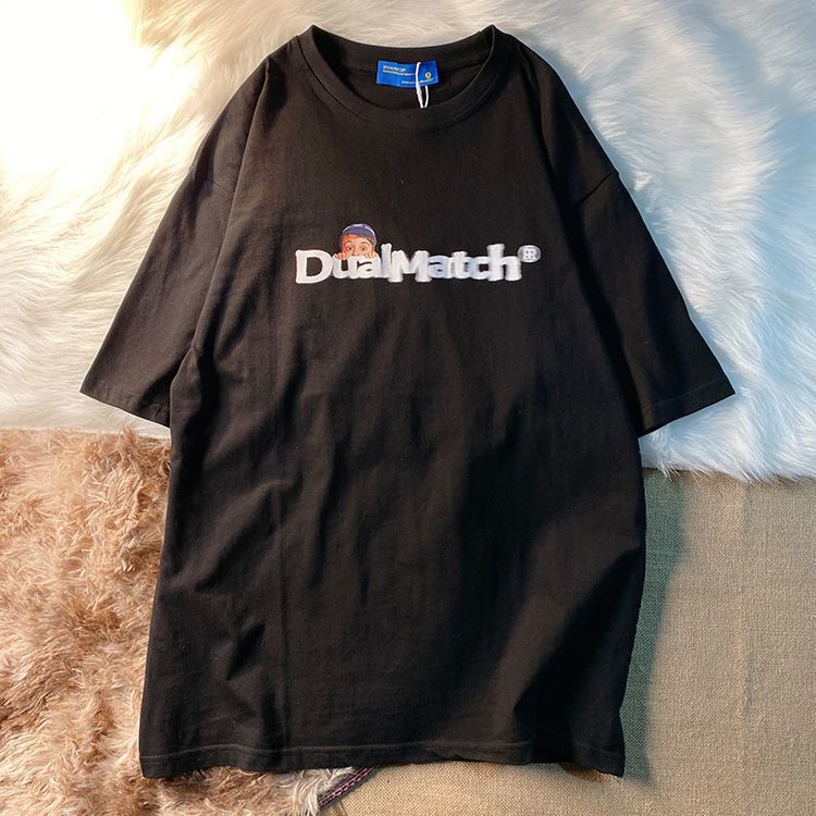 Áo Thun Tay Ngắn 2 Kiểu Dáng Đơn Giản Dễ Phối Đồ Thiết Kế Mới Thời Trang Theo Phong