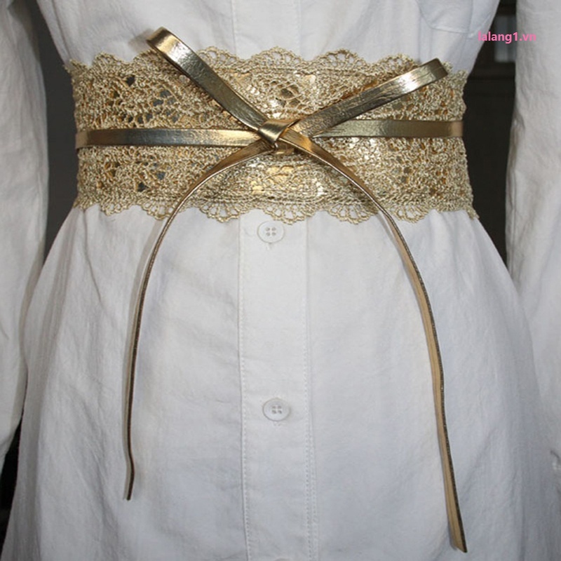 Thắt Lưng Ren Hoa Co Giãn Sang Trọng Cho Nữ