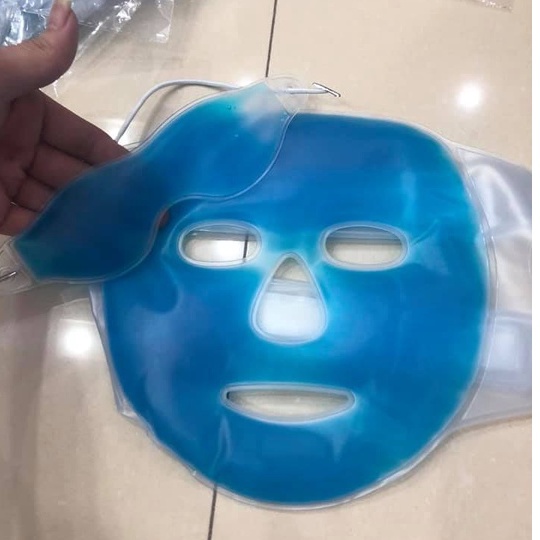Mặt nạ đá lạnh và mặt nạ mắt massage thư giãn