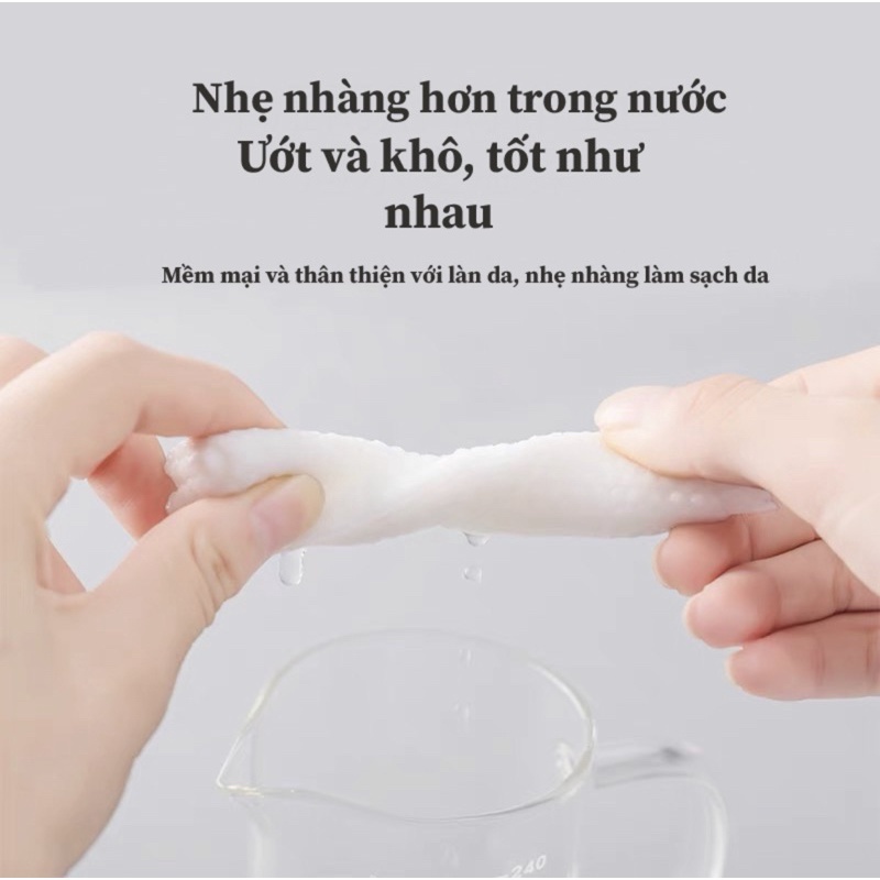 Khăn mặt dùng 1 lần Animerry khăn mặt khô giấy đa năng tiện lợi