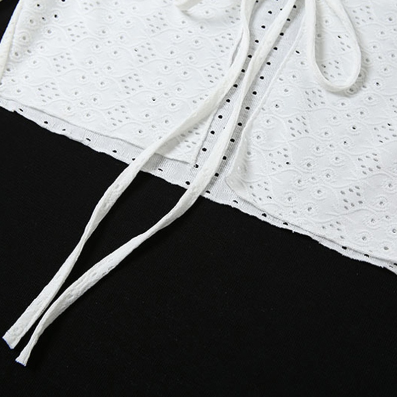 Bộ Đồ Bơi 2 Mảnh Gồm Áo Croptop Tay Dài Ống Loe Và Quần Short Mini Xếp Ly Gợi Cảm Cho Nữ