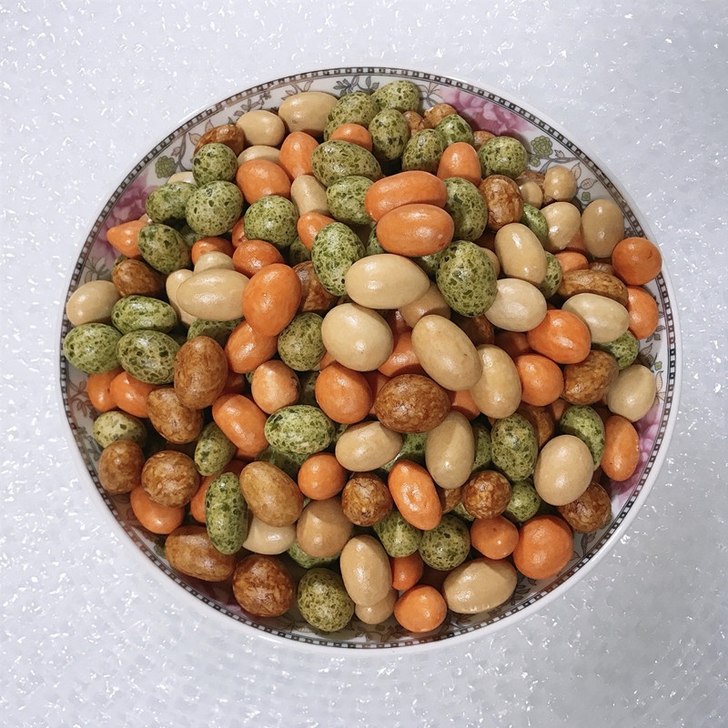 [ Sẵn hàng HN ] 100g đậu phộng da cá / đậu phộng mix nhiều màu/ đậu phộng rong biển siêu đã nghiền
