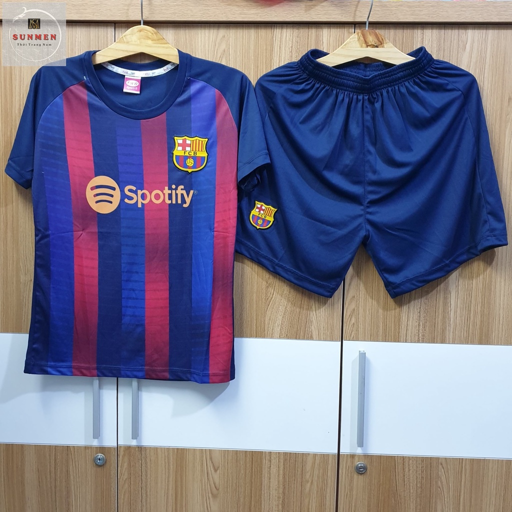 [HCM] Bộ Quần Áo Thể Thao Nam Đá Bóng Nhiều Mẫu Mã Size Từ 45 - 87kg