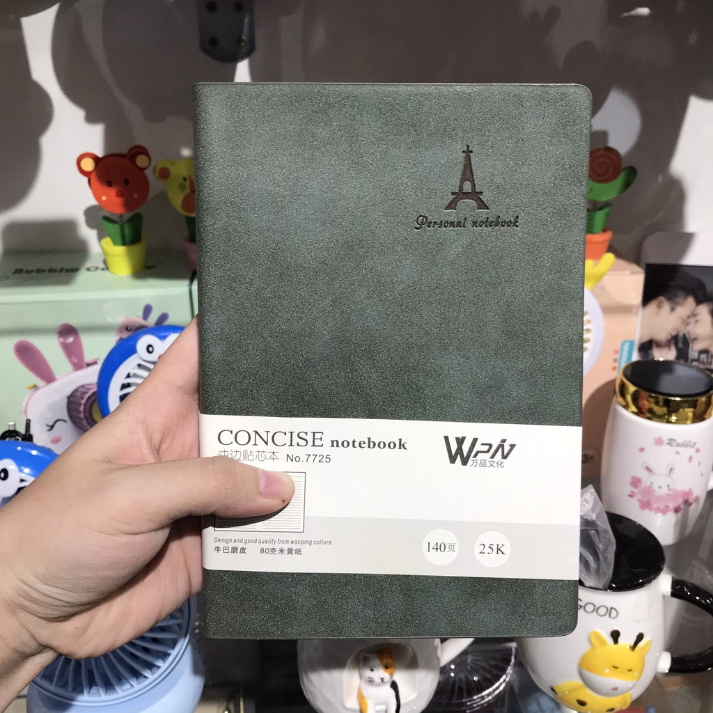 Sổ Tay Da Mịn Concise NoteBook