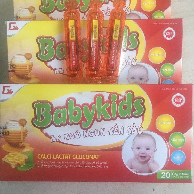 BabyKids ăn ngủ ngon yến sào / BABYKIDS CHÍNH HÃNG / BABYKID YẾN SÀO ĂN NGON-TẠM BIỆT BIẾNG ĂN | BigBuy360 - bigbuy360.vn