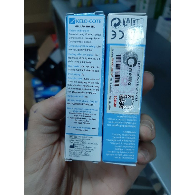 GEL LÀM MỜ SẸO KELO-COTE