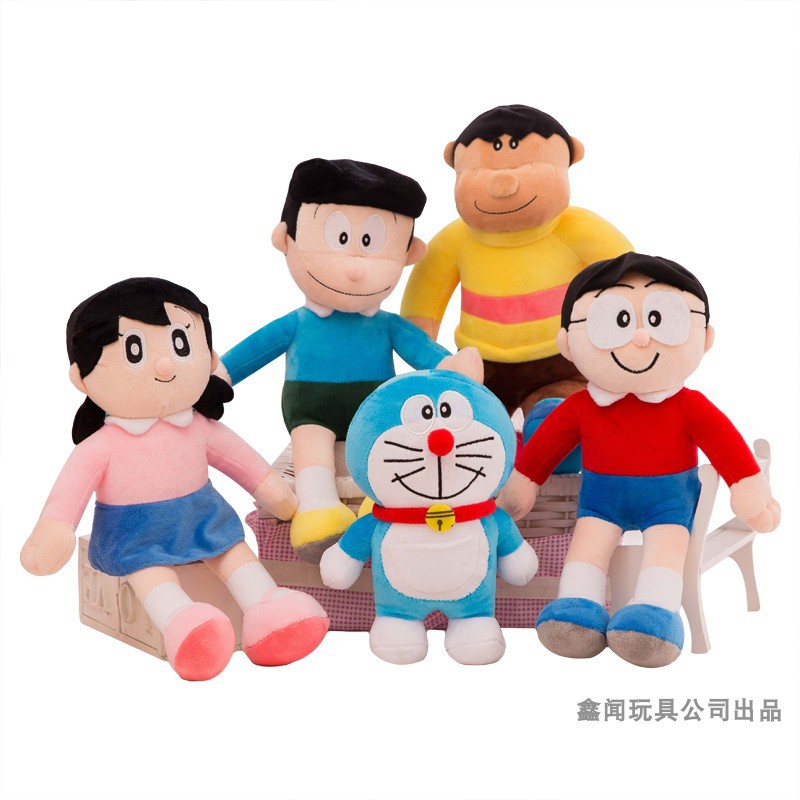 Doraemon Thú Nhồi Bông Hình Chú Gấu Xinh Xắn Đáng Yêu