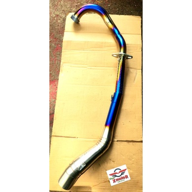 Cổ 2 khúc mạ titan gắn Exciter winer winer x sonic Exciter raider satria wave dream sirius jupiter, kiểu dáng đẹp.