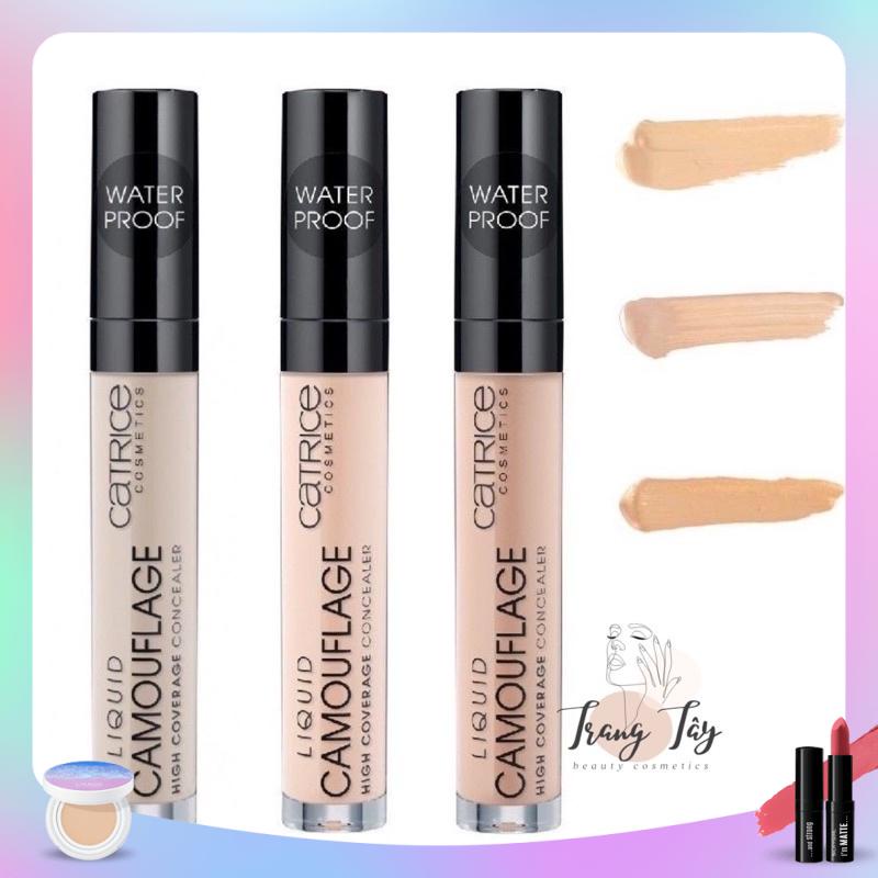 Kem Che Khuyết Điểm Dạng Lỏng Catrice Camouflage Concealer Liquid Chống Trôi 5ml