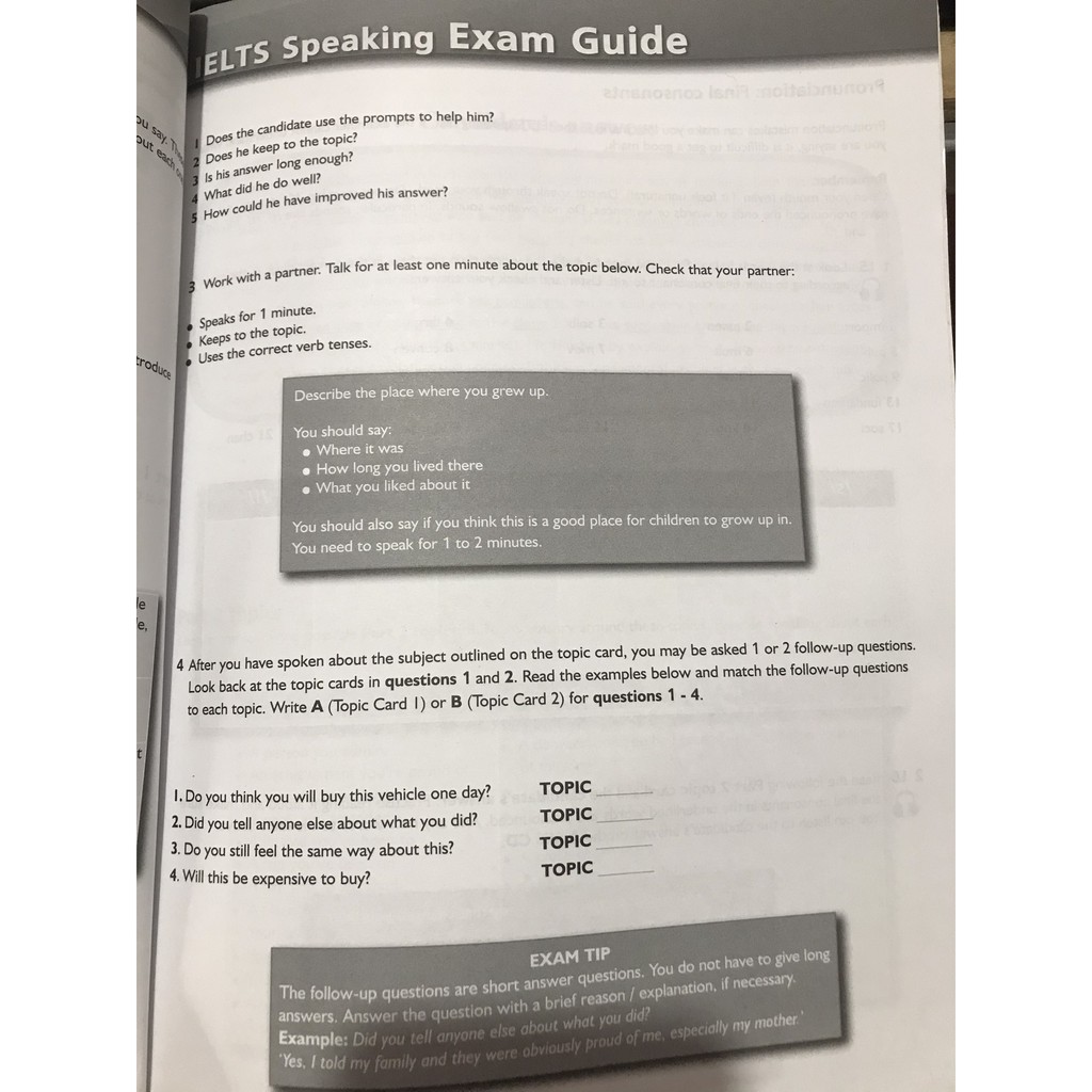 Sách-Suceed In IELTS Speaking &amp; Vocabulary (Kèm CD)