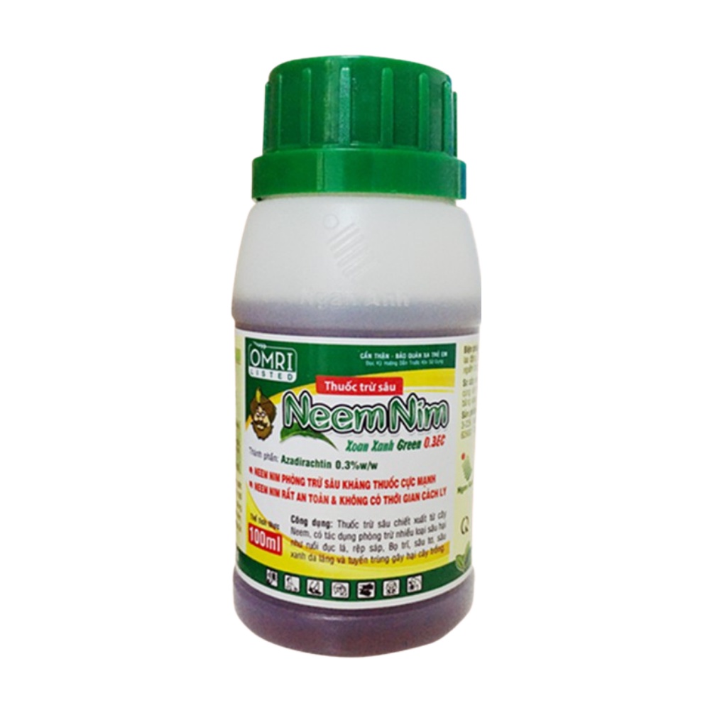 Dầu Neem Nim Phòng Trừ Sâu Bệnh Cực Mạnh - Hũ 100ml (TTS-003-0NEM).