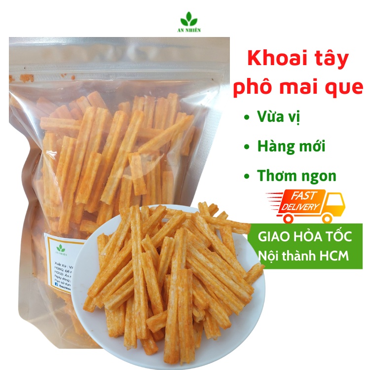 Khoai tây phô mai que bim bim snack ăn vặt An Nhiên
