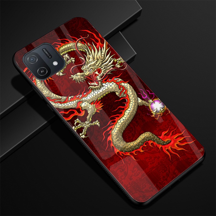 Ốp Lưng OPPO A16K mặt kính cường lực cao cấp thiết kế Độc Quyền