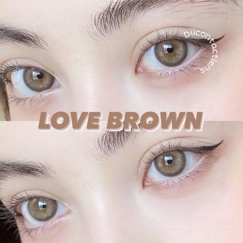 Kính áp tròng LOVE BROWN