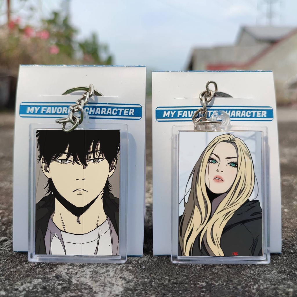 Móc Khóa Hình Nhân Vật Anime Jay Jo - Minu Yoon - Vinny Hong - Owen - Joker