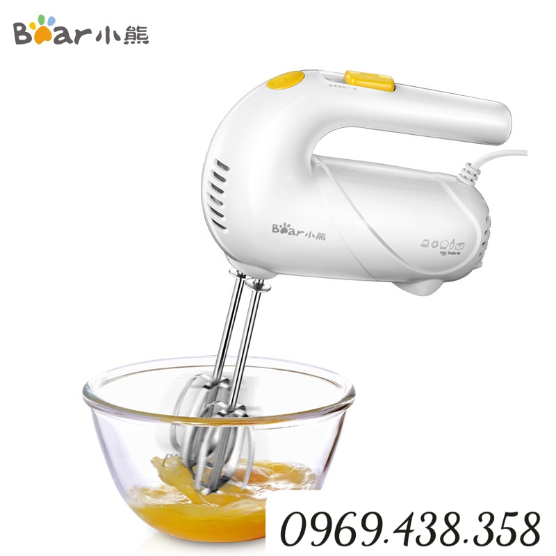 Máy Đánh Trứng Cầm Tay Mini - Máy Đánh Kem Cầm Tay, Máy Đánh Trứng Mini chính hãng Bear model:DDQ-A01G1