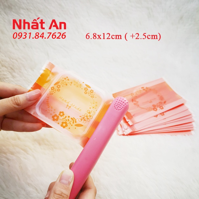 Túi hàn trung thu vòng hoa handmade 50gr - 100 cái