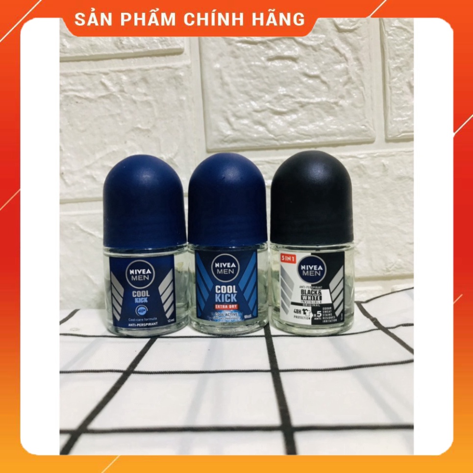 Lăn Ngăn Mùi NIVEA MEN dành cho Nam ( 12ML )