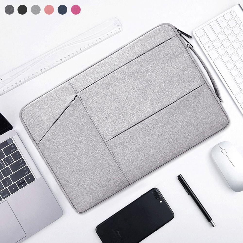 MYRONGVN Túi Đựng Laptop Nhiều Màu Sắc Sức Chứa Lớn Có Khóa Kéo Cho HP Dell Lenovo