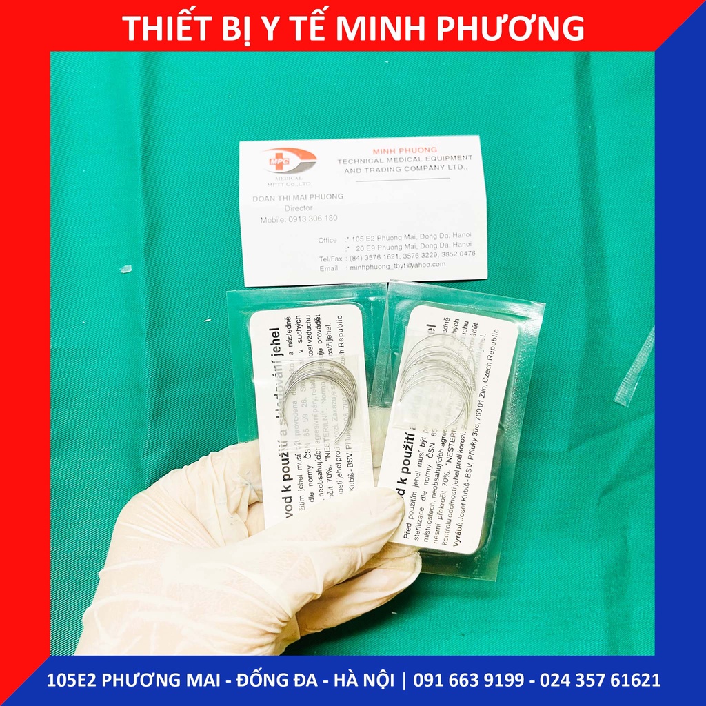 Set 10 kim khâu đầu tròn