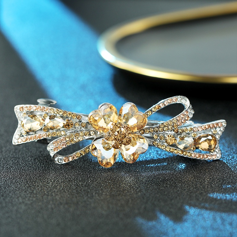 Kẹp Tóc Đính Pha Lê Thời Trang Thanh Lịch