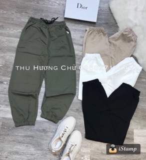Quần thô đũi cạp chun