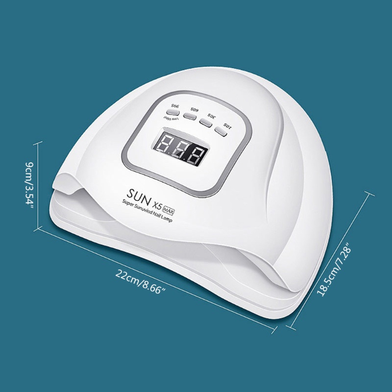 Máy Hong Khô Móng Tay Bằng Tia UV 120W Có Cảm Biến Hồng Ngoại Chuyên Nghiệp