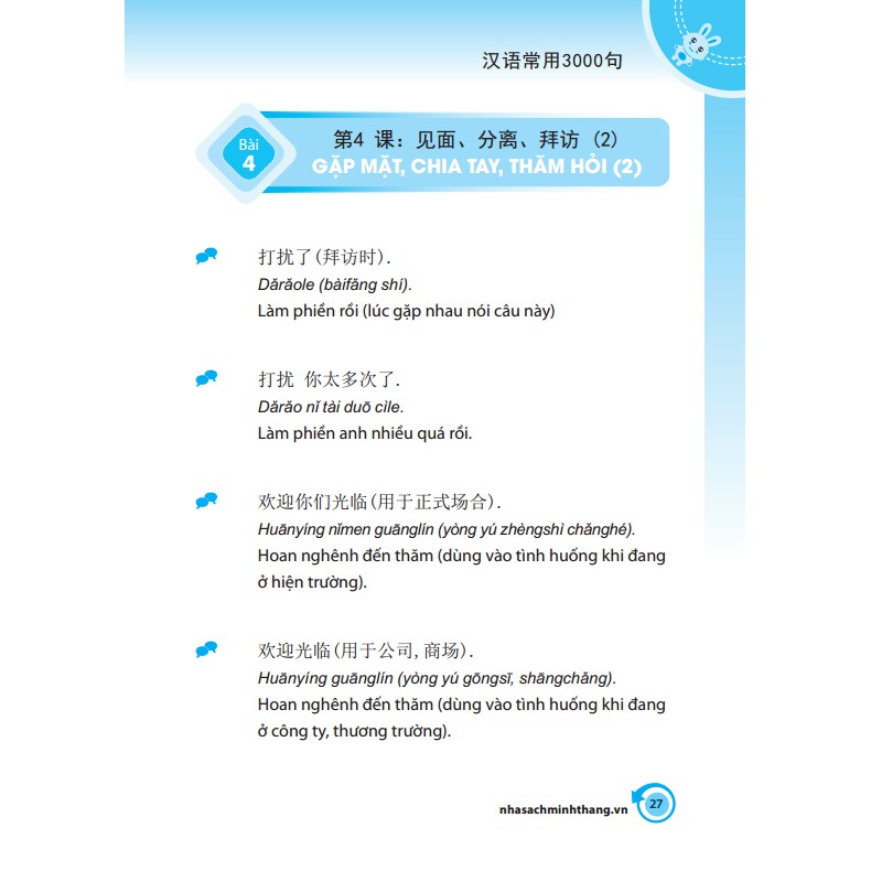 Sách - 3000 Câu Đàm Thoại Trung - Việt Thông Dụng