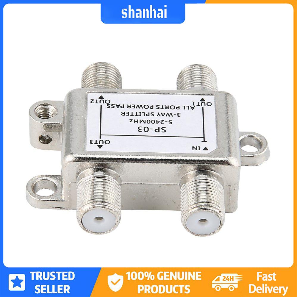 Bộ Chia Tín Hiệu Vệ Tinh 3 Cổng Js-Sp03 Tiện Dụng Chất Lượng Cao