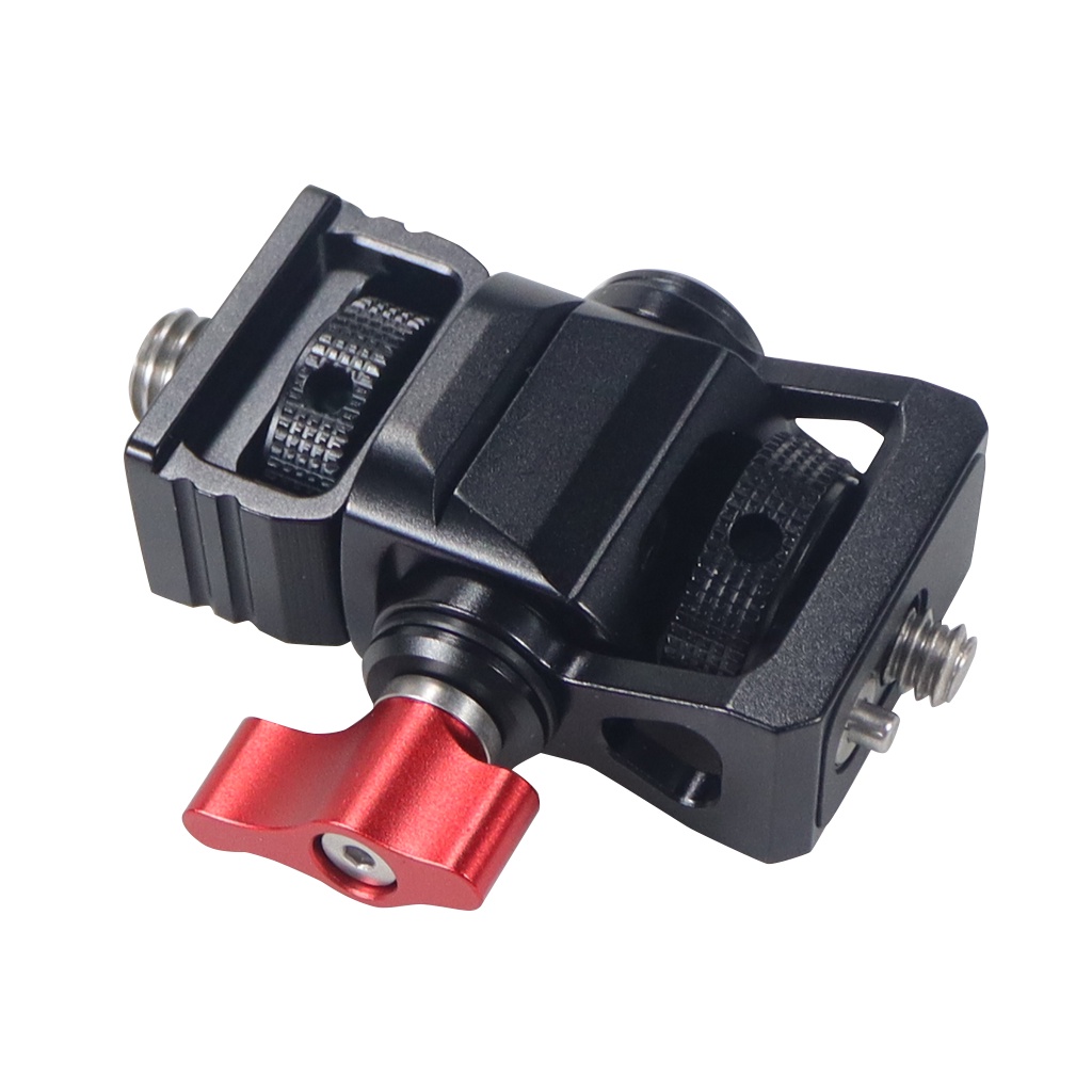 Tay Cầm XT-XINTE 1 / 4 Định Vị 1 / 4 Đầu Ốc Sên 1 / 4 3 / 8 Có Thể Điều Chỉnh Phù Hợp Với Giá Đỡ Máy Ảnh SLR Với 1 / 4 Hoặc 3 / 8 Ren Hol