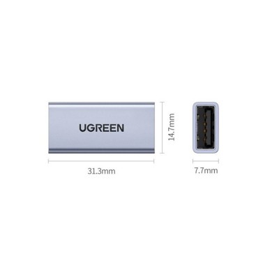 Đầu nối USB 3.0 2.0 Cao Cấp Ugreen 20119 vỏ nhôm CHính Hãng US381