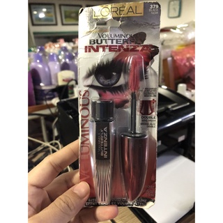 Cây chải lông giúp dày mi kháng nước L'oreal Voluminous Butterfly Intenza 379 Black Noir