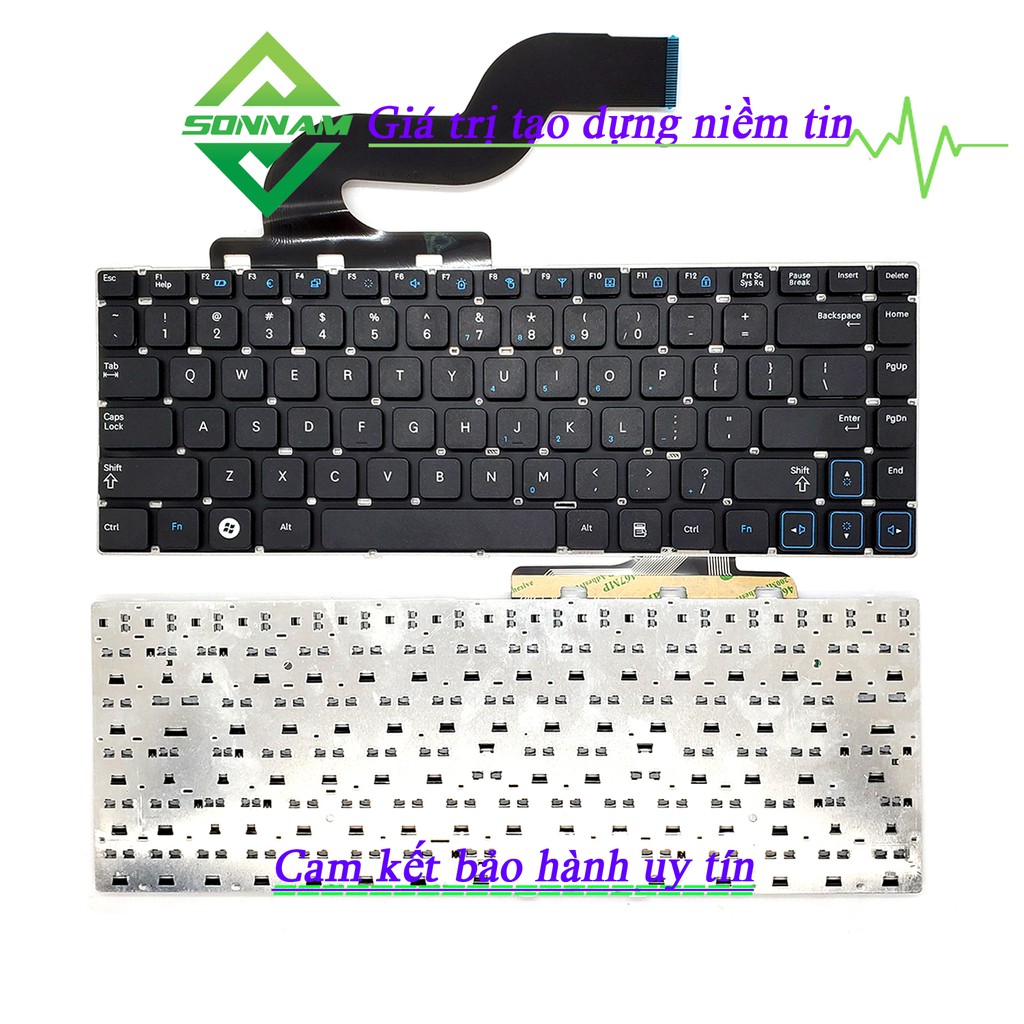 Bàn Phím Laptop Samsung RV409 RV411 RV413 RV415 RV420 E3420 E3415 - Bảo Hành Đổi Mới 9 Tháng