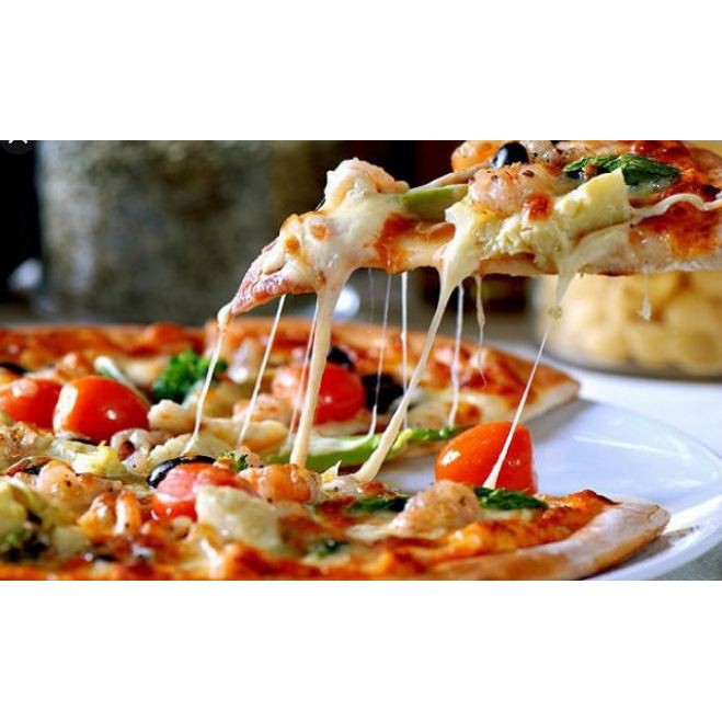 đế bánh pizza đã nướng sơ