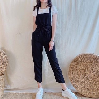 Quần yếm chất đũi mát