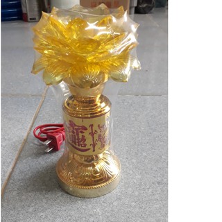Đèn thờ hoa sen đổi nhiều màu siêu đẹp