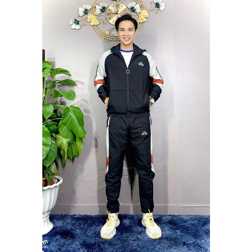 BỘ THỂ THAO NAM CHẤT VẢI GIÓ MỊN 2 LỚP CAO CẤP