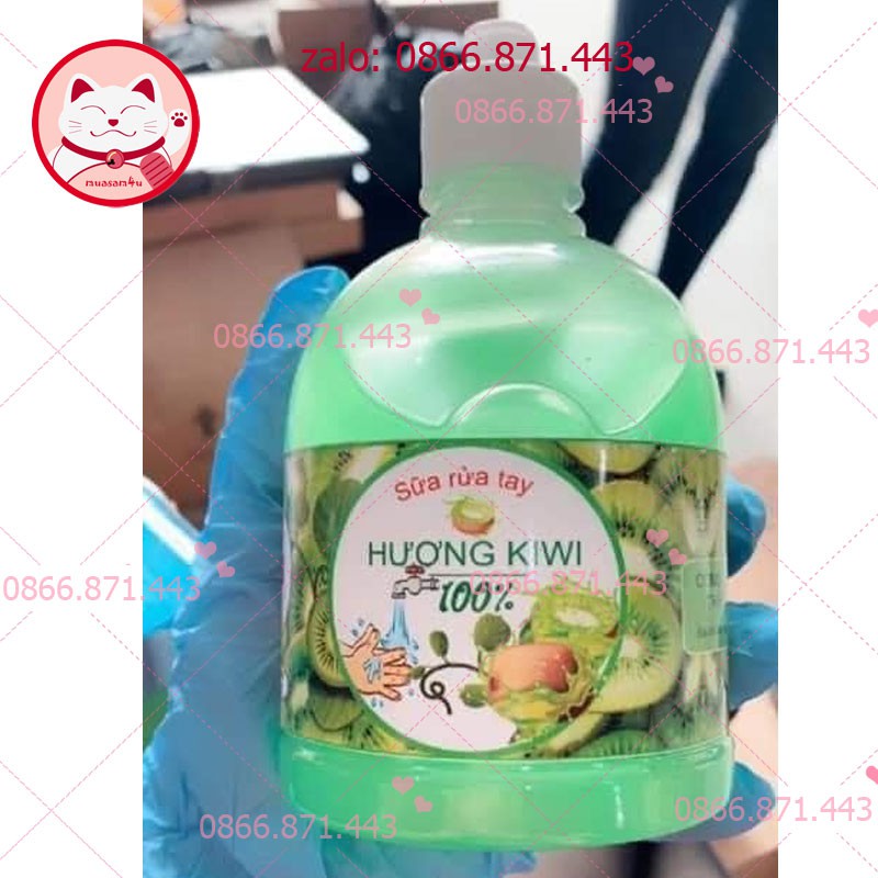 ⚡𝐅𝐑𝐄𝐄𝐒𝐇𝐈𝐏⚡ Sữa Rửa Tay Kiwi Ajola 500ml Chính Hãng - QA