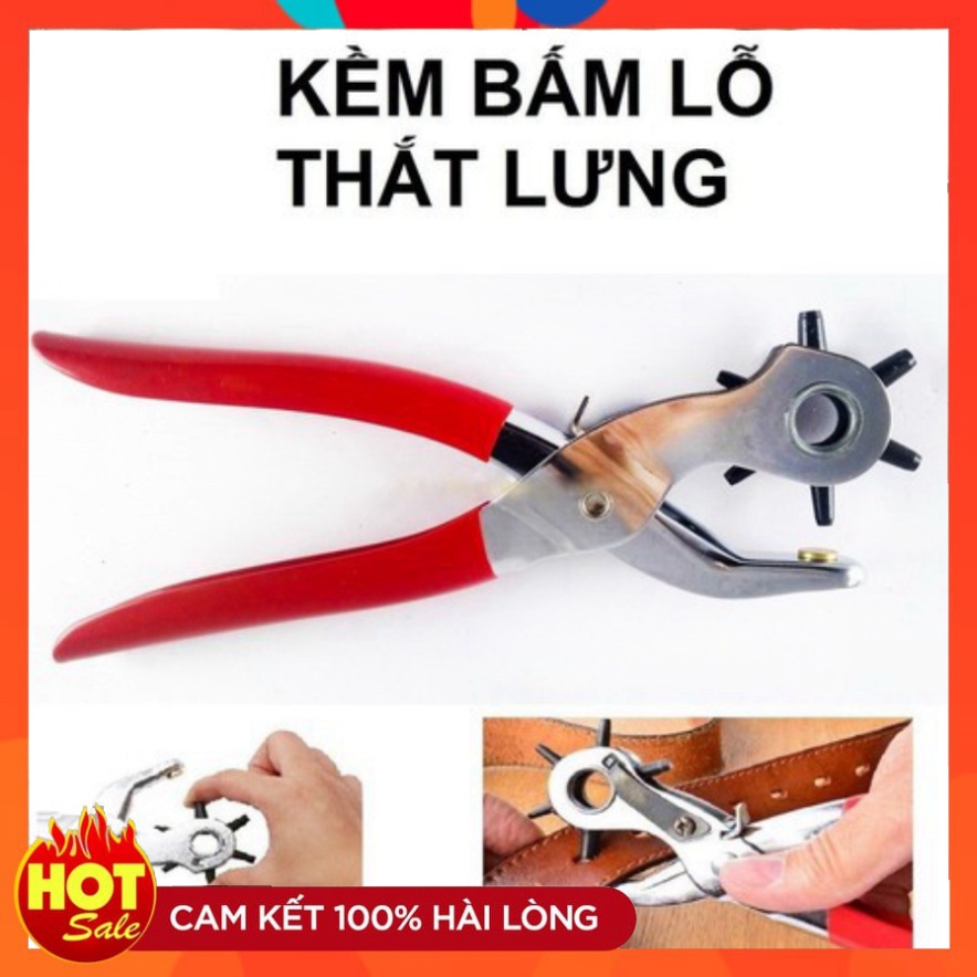 Big sale Kiềm bấm lỗ da dây nịt Dumbo Store