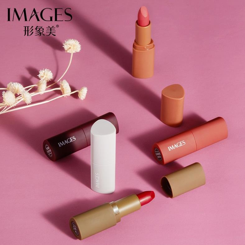 Set Son Lì 5 Cây IMAGES Màu Siêu Đẹp Nội Địa trung Màu Hot Trend | BigBuy360 - bigbuy360.vn