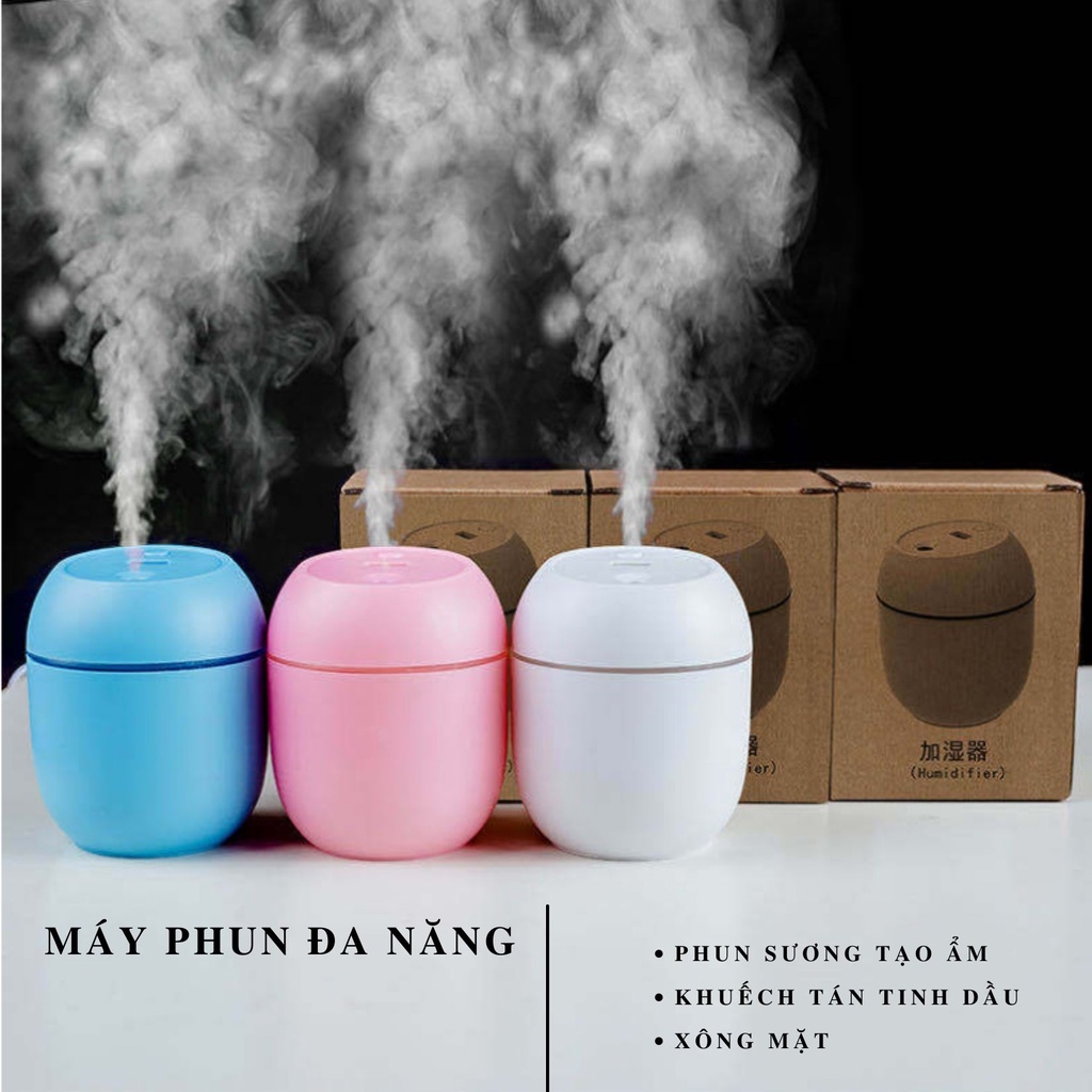 Máy Phun Sương Tạo Độ Ẩm Máy Xông Mặt Khuếch Tán Tinh Dầu Đa năng