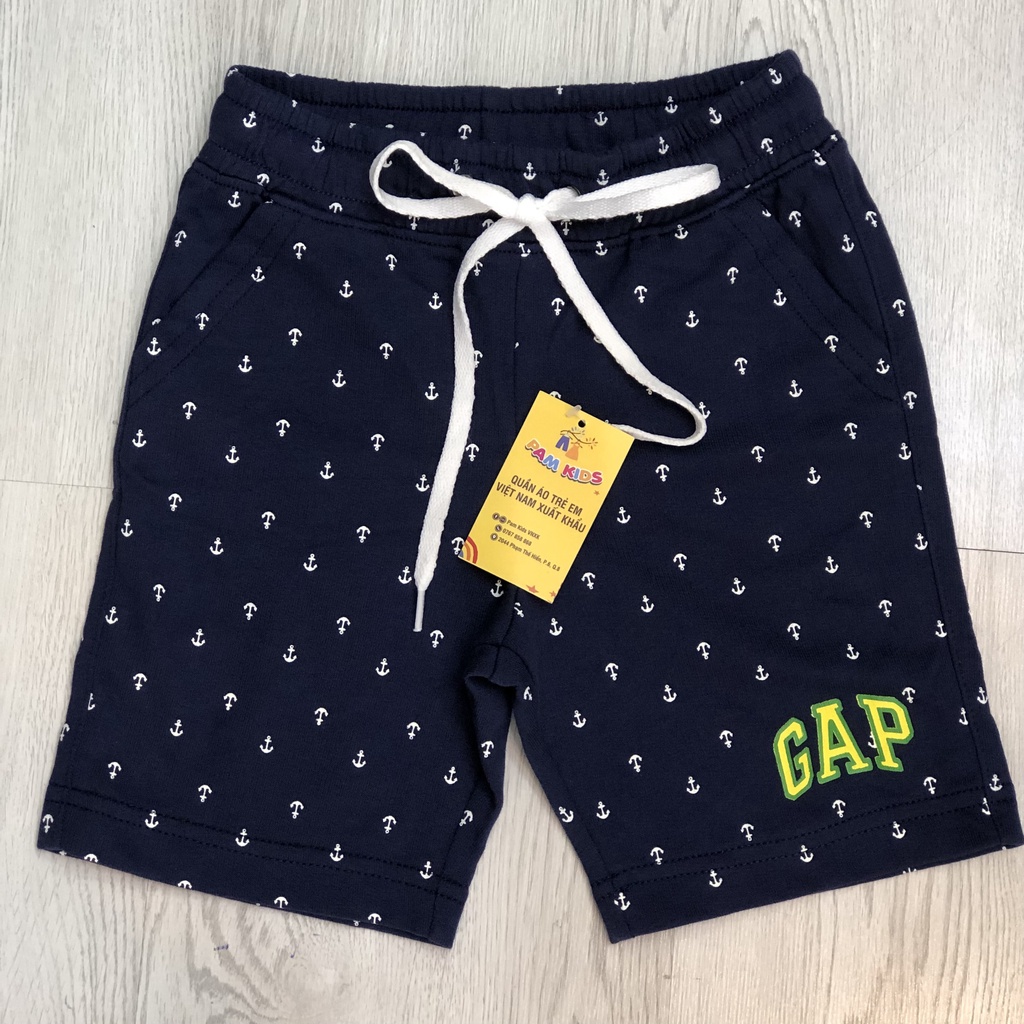 P13 Quần thun lửng G@p , chất cotton co giãn bé mặc vận động siêu thoải mái