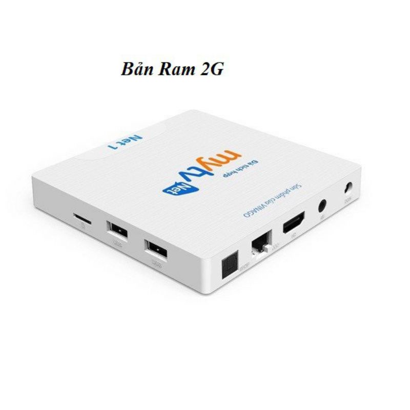 Box MyTV Net1 RAM 2GB, ROM 16GB Android 7.1.2 - Hàng chính hãng