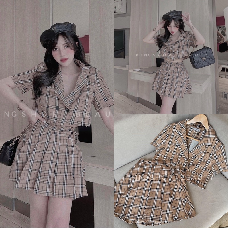 Set Vest Kẻ MPB ( Kèm ảnh thật )