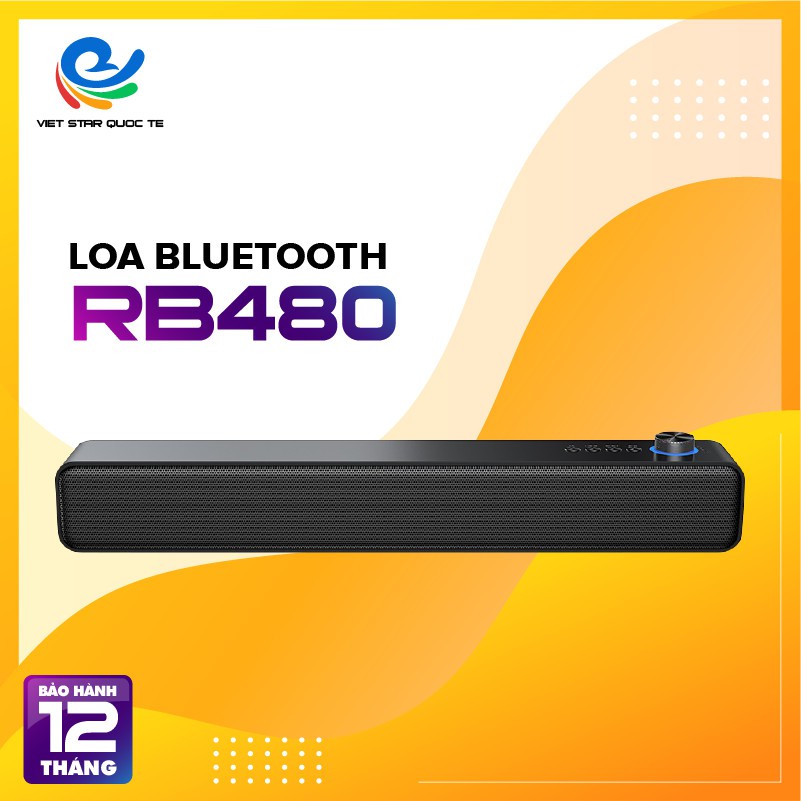 Loa Bluetooth Để Bàn ROBOT RB480 Công Suất 10W Pin 1200mAh - BẢO HÀNH 12 THÁNG