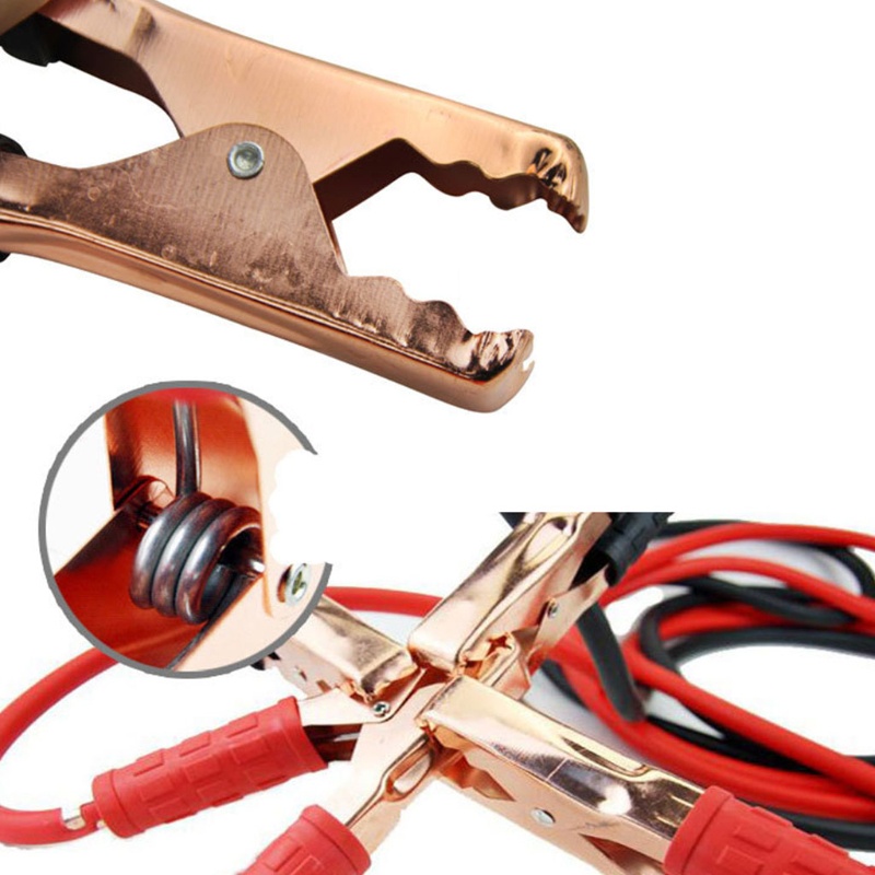 Dây Cáp Kẹp Cá Sấu Tăng Cường Ắc Quy Cho Xe Hơi Dài 3m 500a
