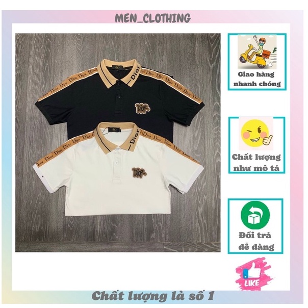 Áo polo nam D_O PL06 chất liệu chuẩn cotton 100% phong cách thể thao sang trọng