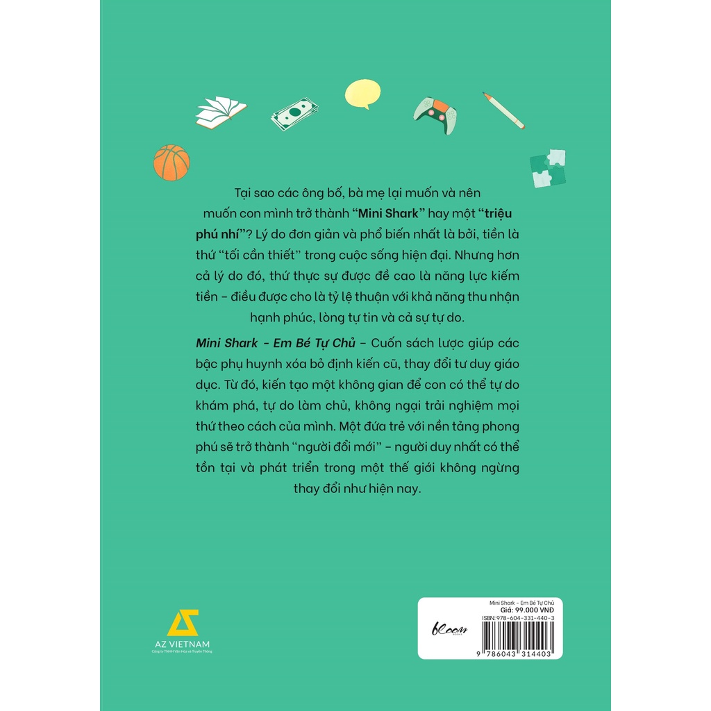 Sách - Mini Shark – Em Bé Tự Chủ