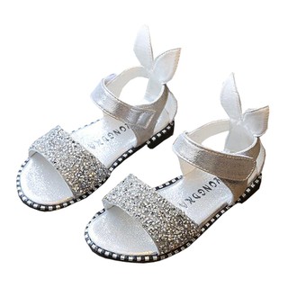 Giày sandal đế bằng cho bé gái size 21-36